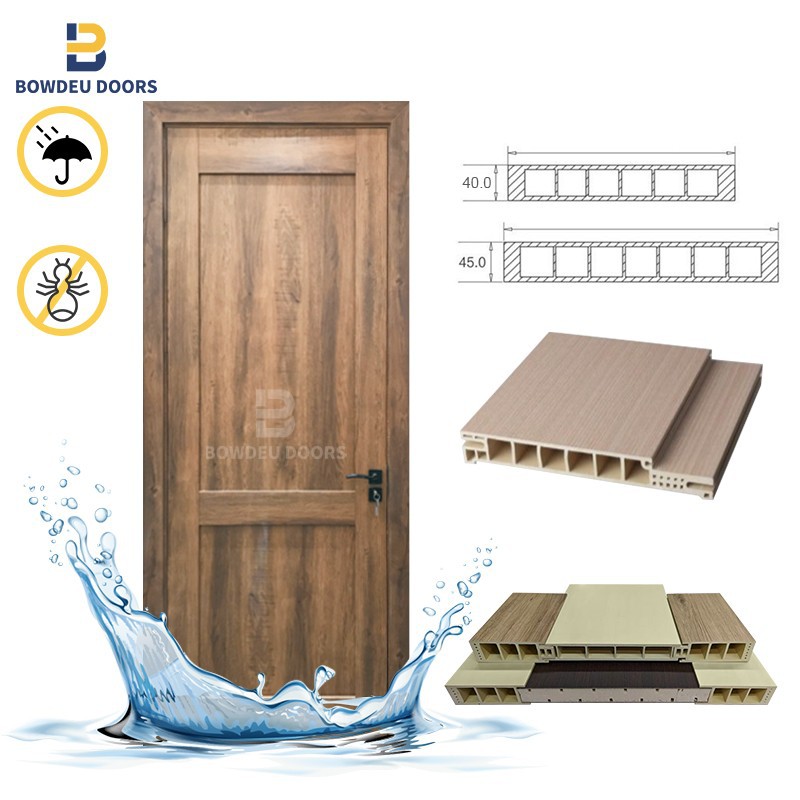 Toilet WPC Bathroom Door suppliers
